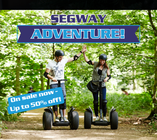 Segway Adventure at Windsor - Bray Lake Watersports on 20th April 2024